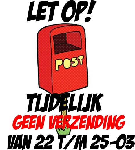 Vertraging in de verzending van uw bestelling!!