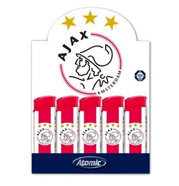 Ajax aansteker wegwerp               www.fanmarkt.nl