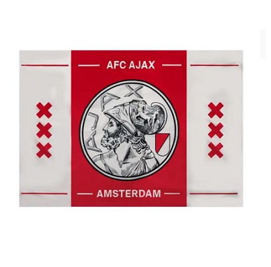 Ajax vlag                                     www.fanmarkt.nl