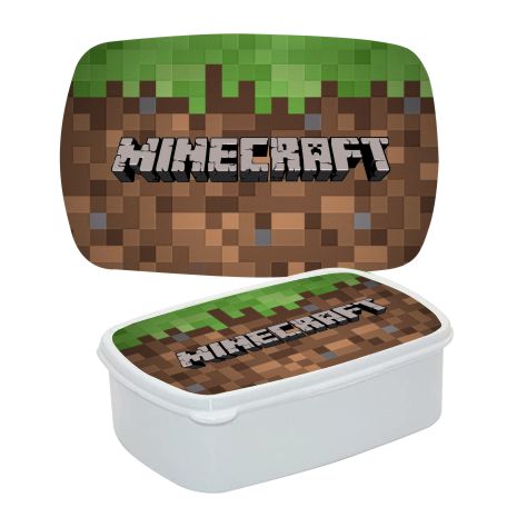 Broodtrommel (B) Minecraft met naam