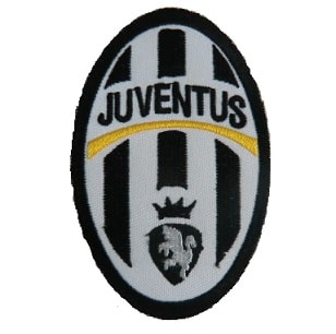 Juventus opstik embleem                   www.fanmarkt.nl