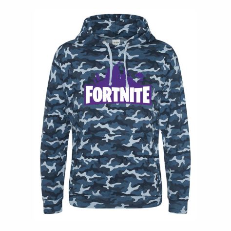 Fortnite Camo Hooded Sweater