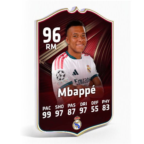 Mbappe Futcard
