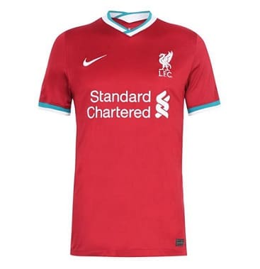 Liverpool thuis shirt                      www.fanmarkt.nl