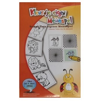 Kleur je eigen memospel