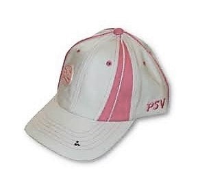 PSV cap roze/wit                    www.fanmarkt.nl