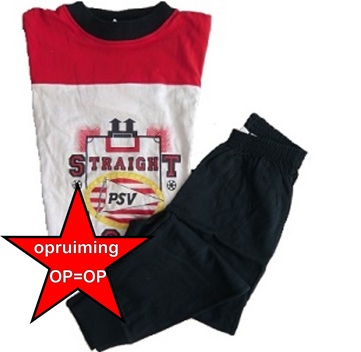 PSV pyjama                           www.fanmarkt.nl