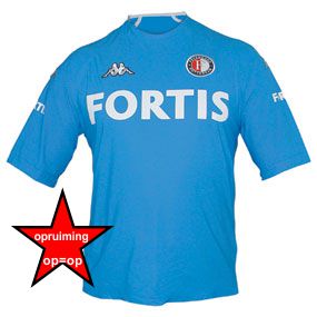 Feyenoord uit shirt 06/07