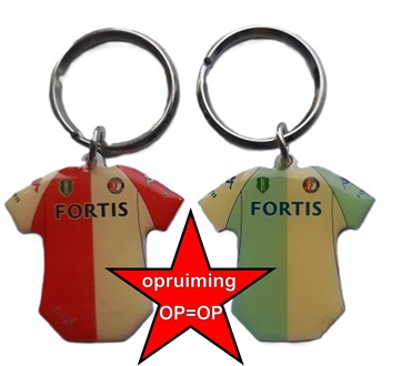 Feyenoord sleutelhanger shirt