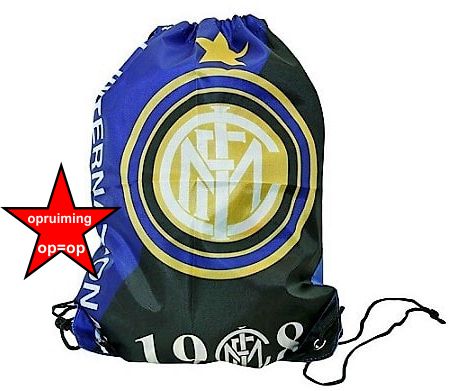 Inter Milaan zwemtas /gymtas               www.fanmarkt.nl
