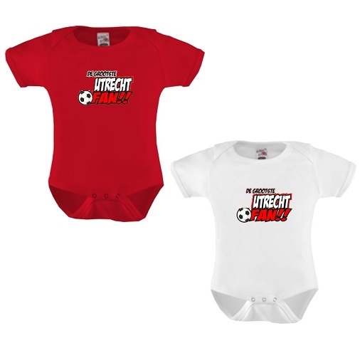 Baby romper  FC Utrecht    www.fanmarkt.nl